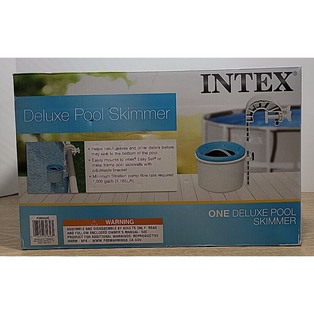 Intex Pool Skimmer 28000E Deluxe Wall Mount for Above Ground Pools‎ NIB